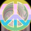 Peace Sign Abstract Diamond Painting