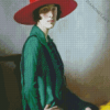 Red Hat Lady Diamond Painting