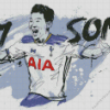 Son Tottenham Diamond Painting