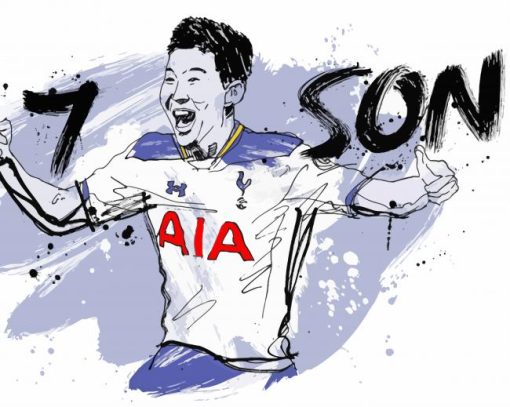 Son Tottenham Diamond Painting