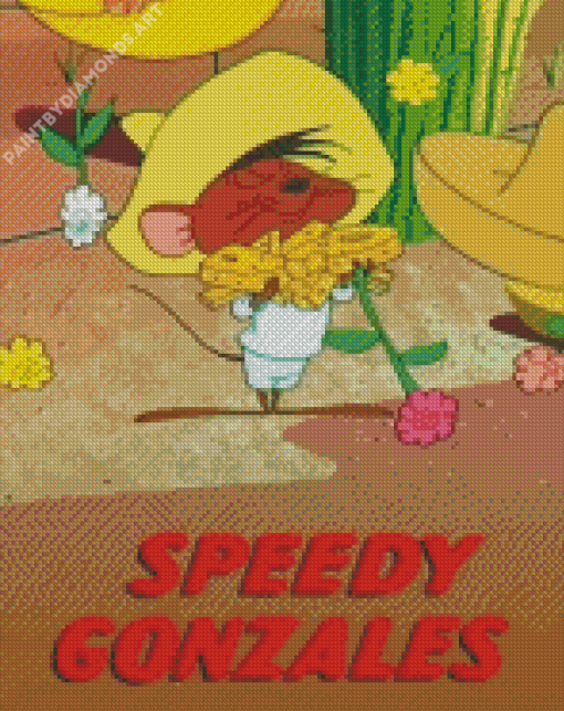 Speedy Gonzales Diamond Painting