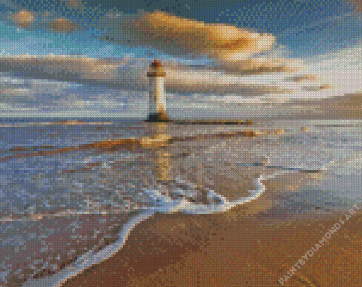 Talacre Wales Beach Diamond Painting