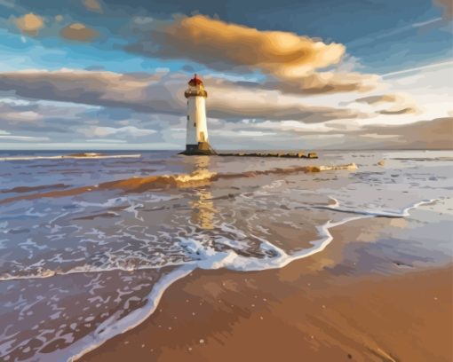 Talacre Wales Beach Diamond Painting