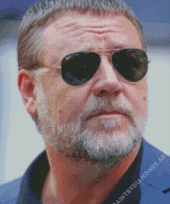 Actor Russell Crowe Diamond Painting