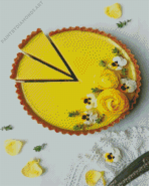 Vegan Tart Diamond Painting