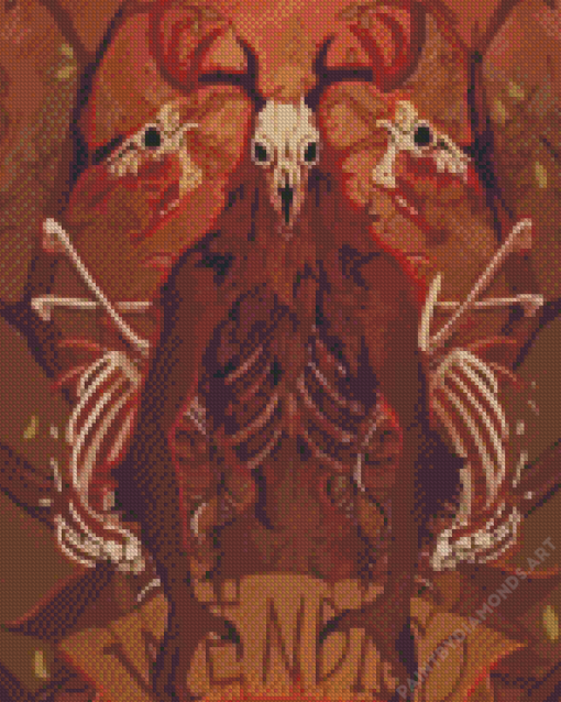 Wendigo Diamond Painting