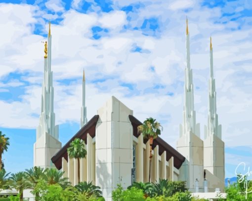 Las Vegas Temple Diamond Painting