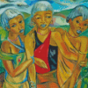 Three Swazi Girls Diamond Painting