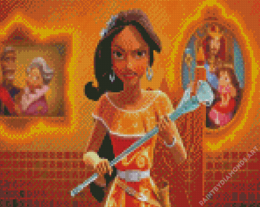 Queen Elena Diamond Painting