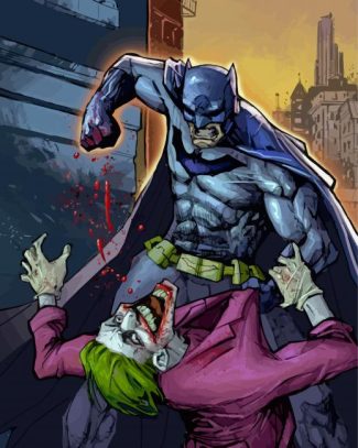 Batman And Joker Diamond Painting