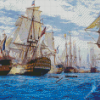 Battle Of Trafalgar Diamond Painting