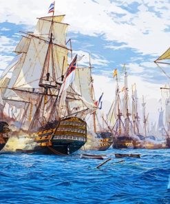 Battle Of Trafalgar Diamond Painting