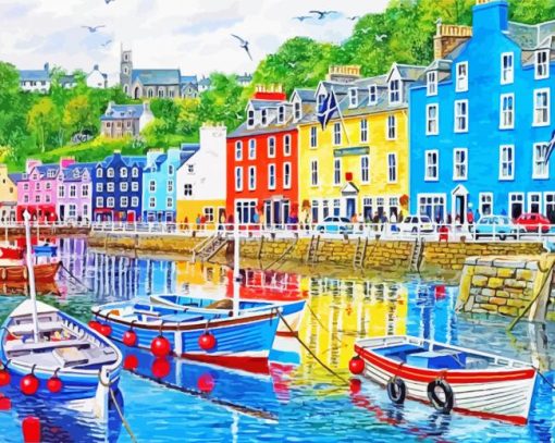 Padstow Harbour Diamond Painting