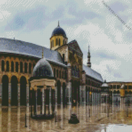 Umayyin Mosque Diamond Painting