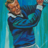 Golfer Arnold Palmer Diamond Painting