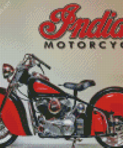 Indian Motorcycle Diamond Painting