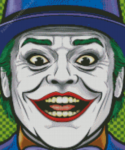 Jack Nicholson Joker Diamond Painting