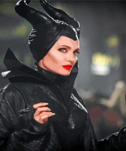 Maleficent Angelina Jolie Diamond Painting