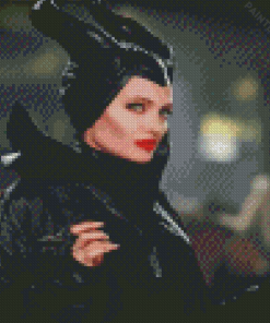 Maleficent Angelina Jolie Diamond Painting