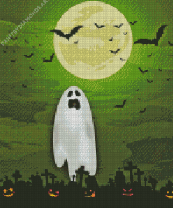 Halloween Ghost Diamond Painting