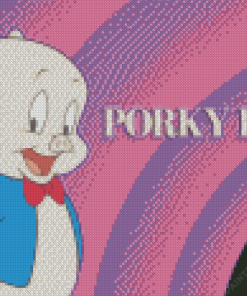 Porky Pig Diamond Painting