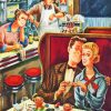 Proposal Diner 50s Diamond Painting