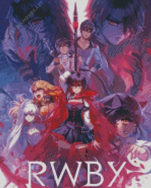 Rwby Poster Diamond Painting