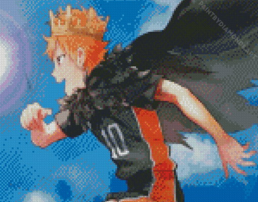 Shoyo Hinata Diamond Painting