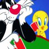 Sylvester And Tweety Diamond Painting