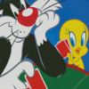 Sylvester And Tweety Diamond Painting