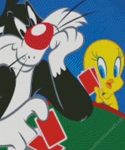 Sylvester And Tweety Diamond Painting
