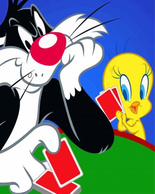 Sylvester And Tweety Diamond Painting