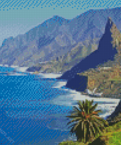 Tenerife Coastline Diamond Painting