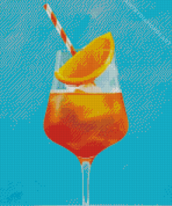 The Spritz Cocktail Diamond Painting