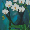 Orchid Flowers Diamond Painting
