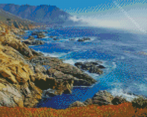 Big Sur California Diamond Painting