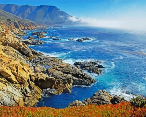 Big Sur California Diamond Painting