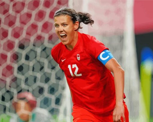 Christine Sinclair Diamond Painting