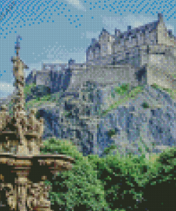 Edinburgh Castle Diamond Painting