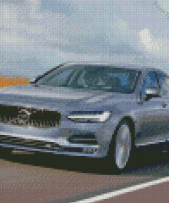 Grey Volvo Diamond Painting