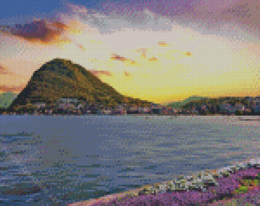 Switzerland Lugano Diamond Painting