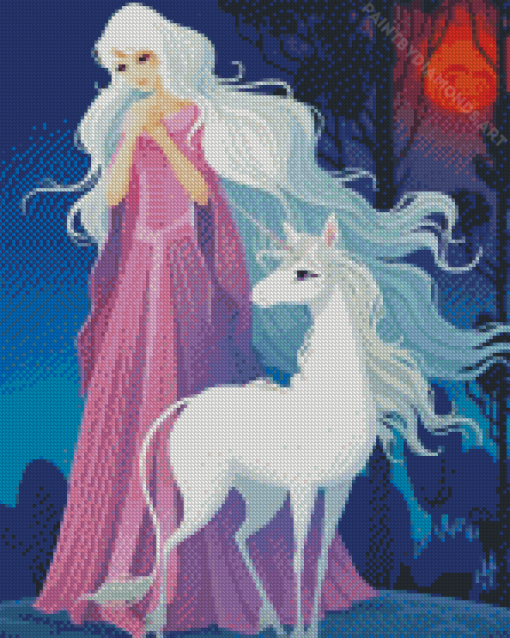 The Last Unicorn Diamond Painting