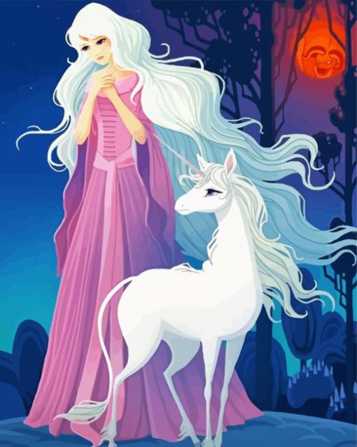 The Last Unicorn Diamond Painting