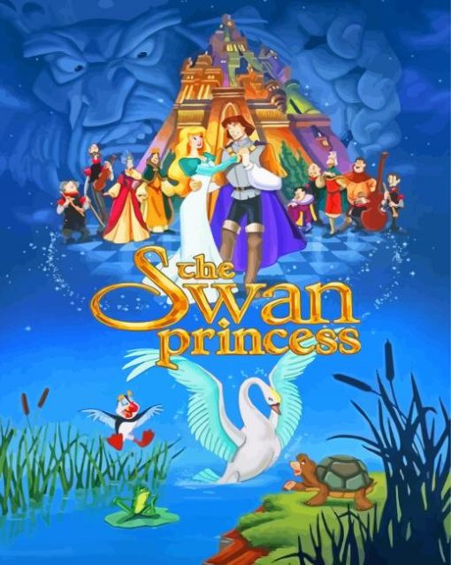 The Swan Princess Diamond Painting