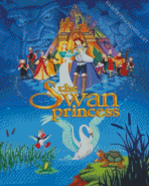 The Swan Princess Diamond Painting