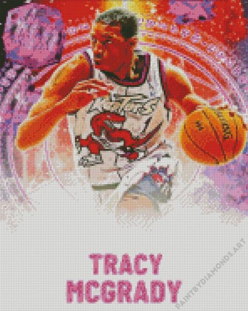 Tracy Mcgrady Diamond Painting