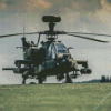 Apache Helicopter Diamond Painting