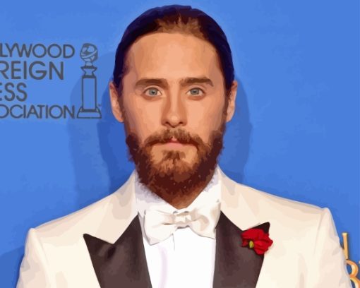 Classy Jared Leto Diamond Painting