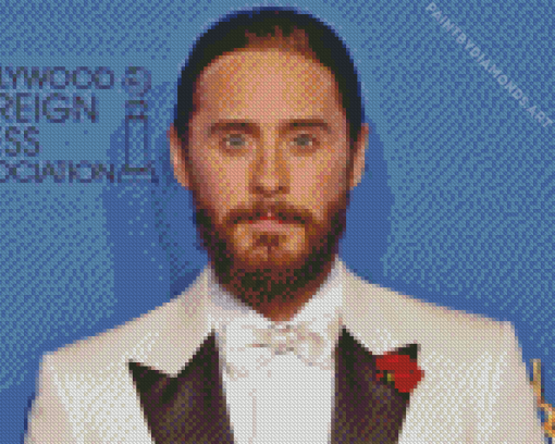 Classy Jared Leto Diamond Painting