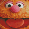 Fozzie Bear Diamond Painting